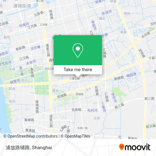 浦放路辅路 map
