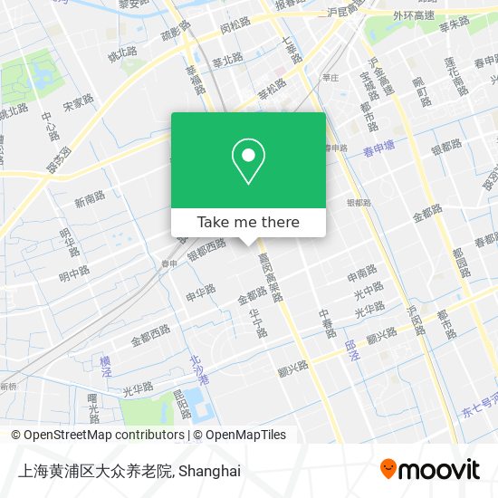 上海黄浦区大众养老院 map