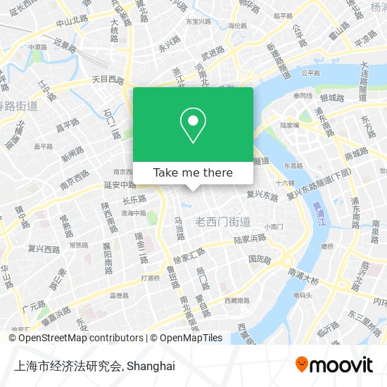 上海市经济法研究会 map
