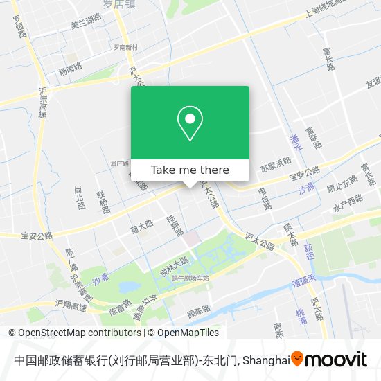 中国邮政储蓄银行(刘行邮局营业部)-东北门 map