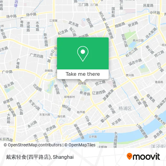 戴索轻食(四平路店) map