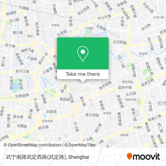 武宁南路武定西路(武定路) map