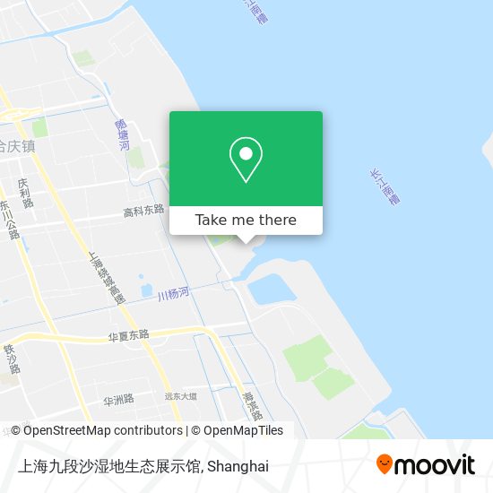 上海九段沙湿地生态展示馆 map