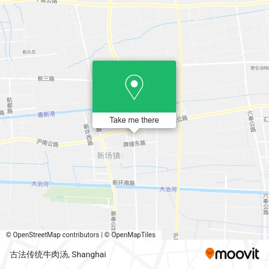 古法传统牛肉汤 map
