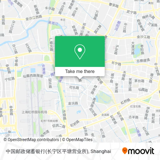 中国邮政储蓄银行(长宁区平塘营业所) map