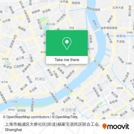 上海市杨浦区大桥社区(街道)杨家宅居民区联合工会 map