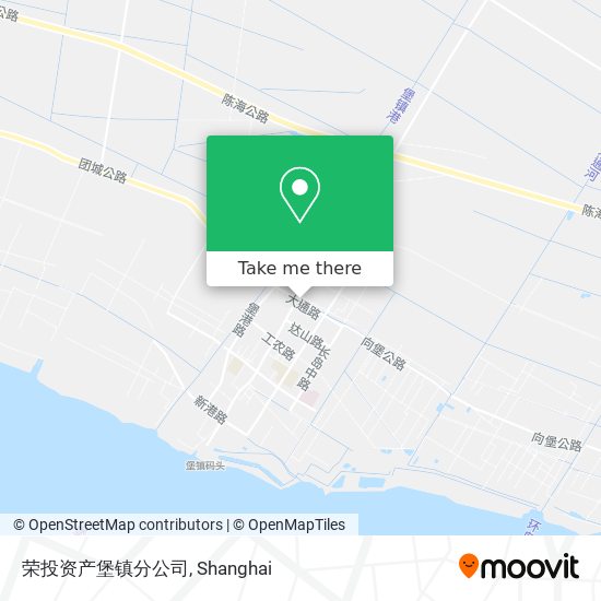 荣投资产堡镇分公司 map