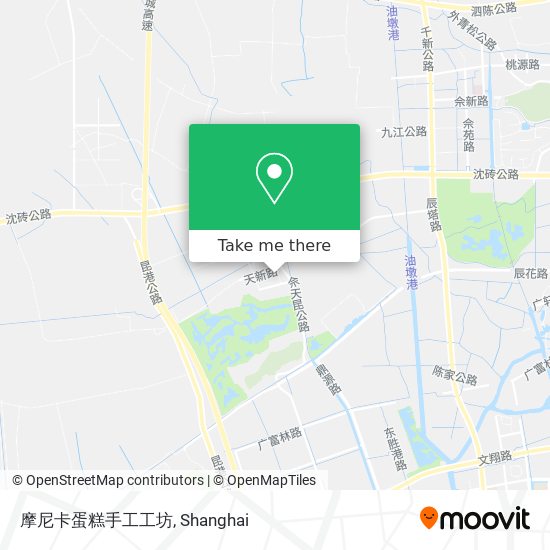 摩尼卡蛋糕手工工坊 map