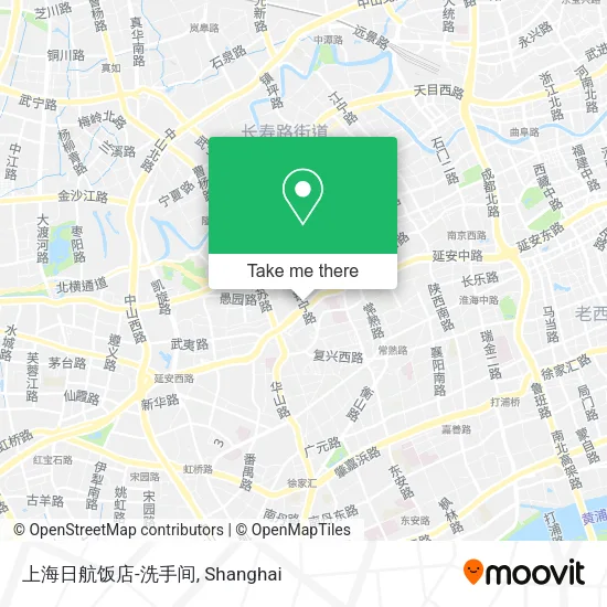 上海日航饭店-洗手间 map