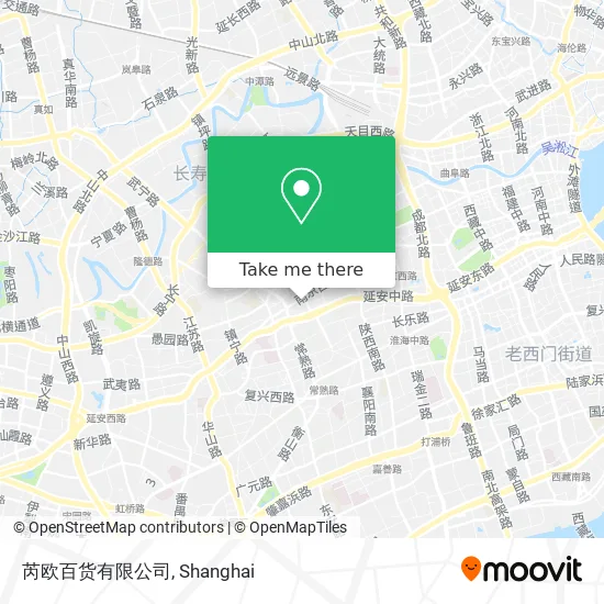 芮欧百货有限公司 map