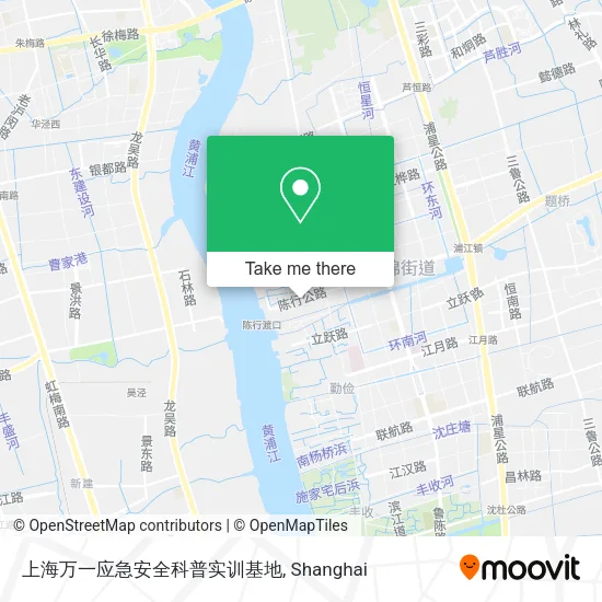 上海万一应急安全科普实训基地 map