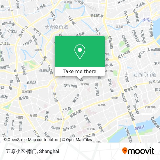 五原小区-南门 map