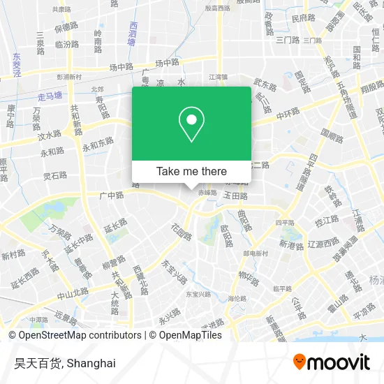 昊天百货 map