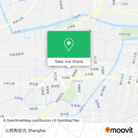 云茜陶瓷坊 map