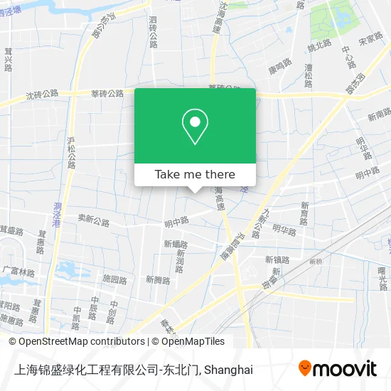 上海锦盛绿化工程有限公司-东北门 map