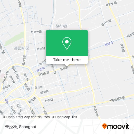 朱泾桥 map