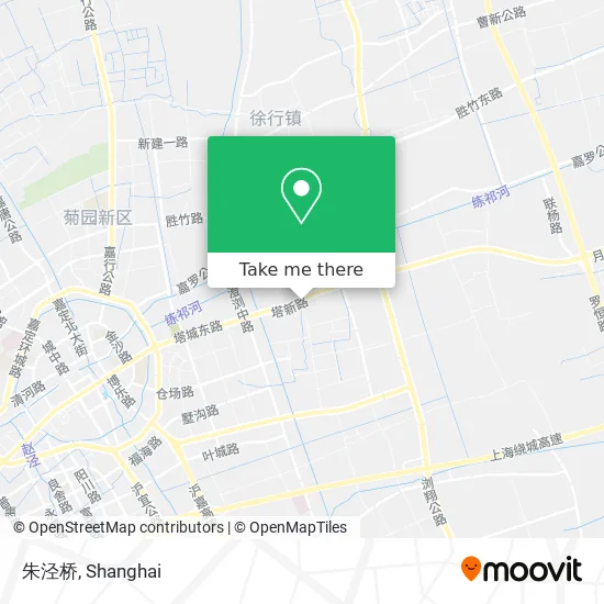 朱泾桥 map