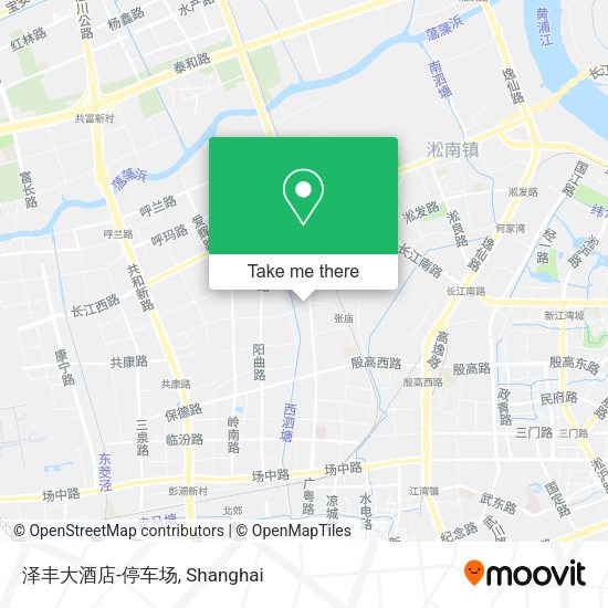 泽丰大酒店-停车场 map