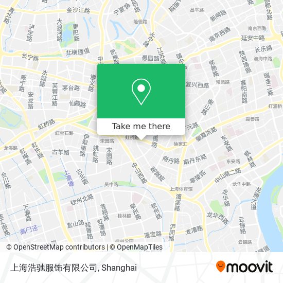 上海浩驰服饰有限公司 map
