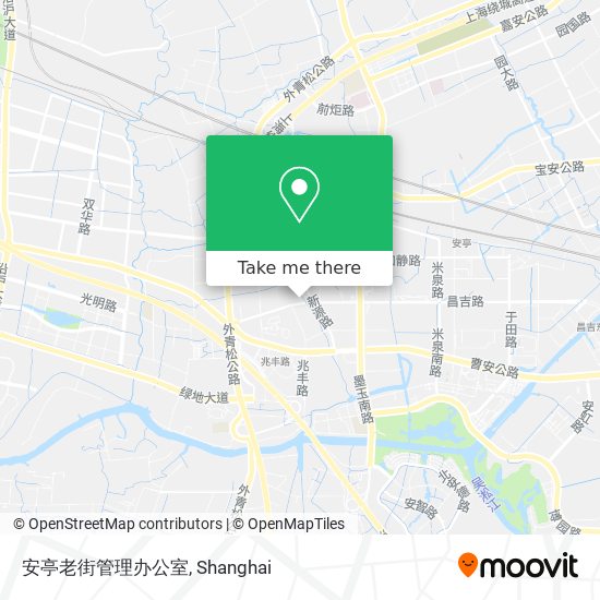 安亭老街管理办公室 map