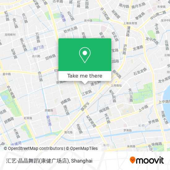 汇艺·晶晶舞蹈(康健广场店) map