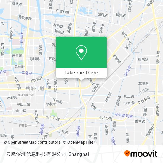 云鹰深圳信息科技有限公司 map