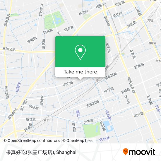 果真好吃(弘基广场店) map