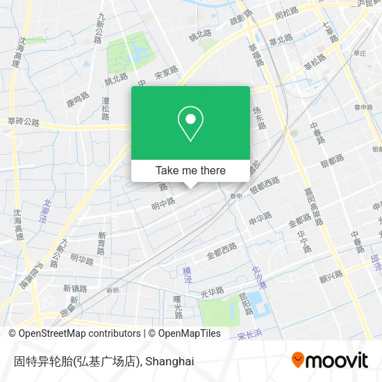 固特异轮胎(弘基广场店) map