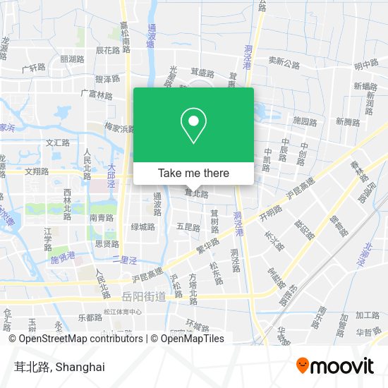茸北路 map