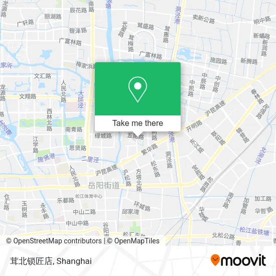 茸北锁匠店 map