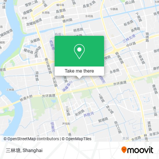 三林塘 map