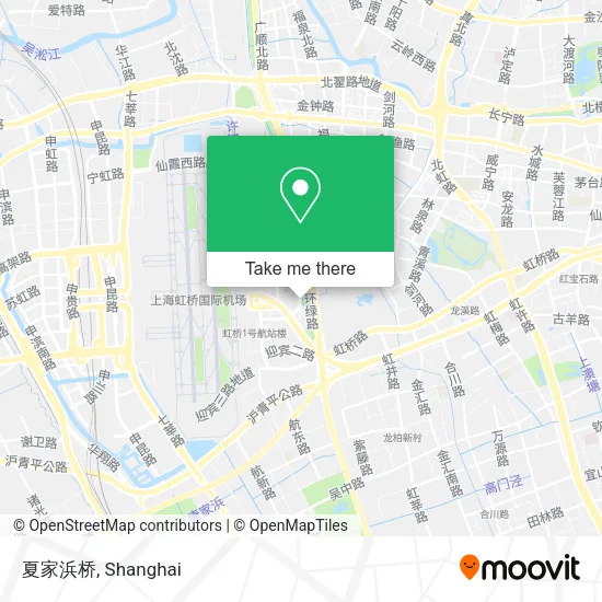 夏家浜桥 map