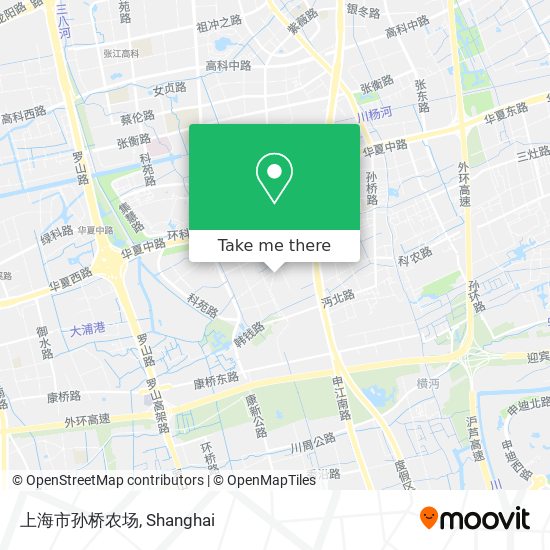上海市孙桥农场 map