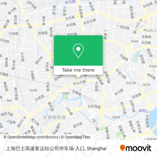 上海巴士高速客运站公司停车场-入口 map