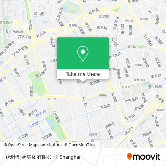 绿叶制药集团有限公司 map