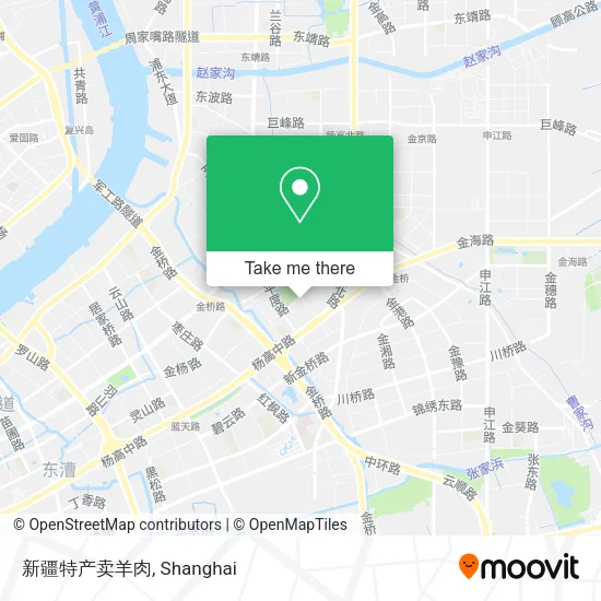 新疆特产卖羊肉 map