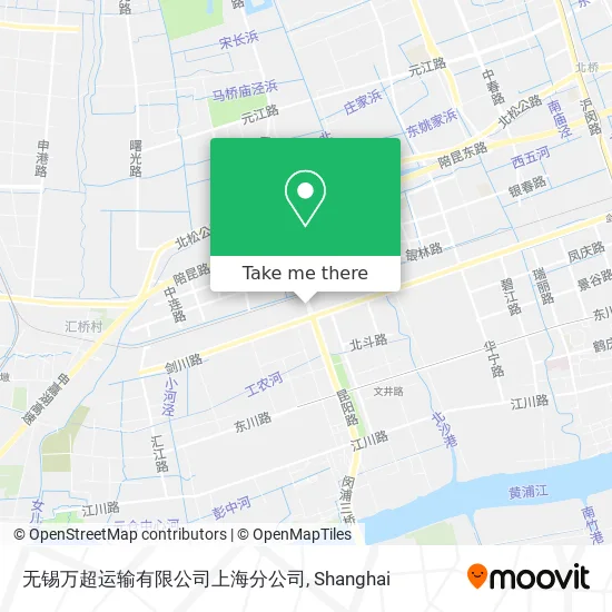 无锡万超运输有限公司上海分公司 map