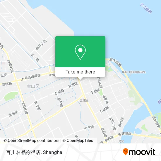 百川名品徐径店 map