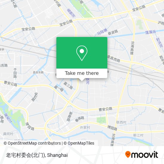 老宅村委会(北门) map