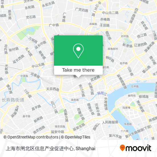 上海市闸北区信息产业促进中心 map