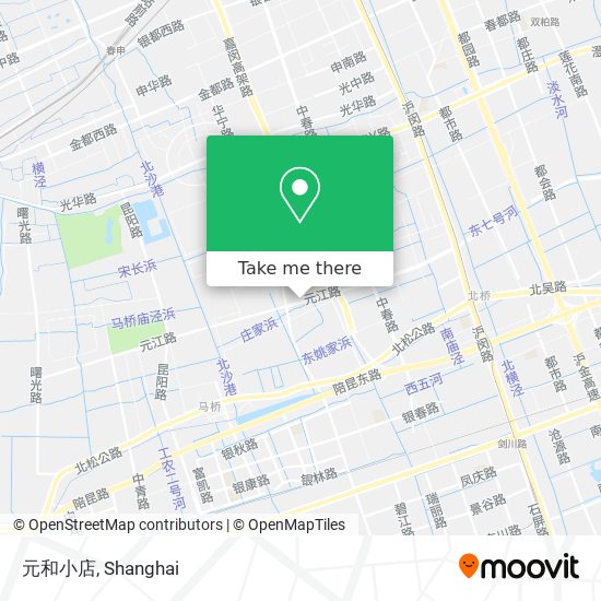 元和小店 map