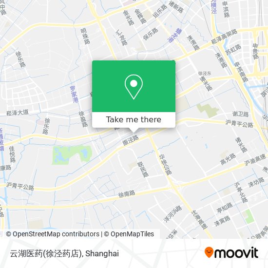 云湖医药(徐泾药店) map