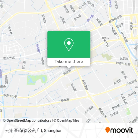 云湖医药(徐泾药店) map