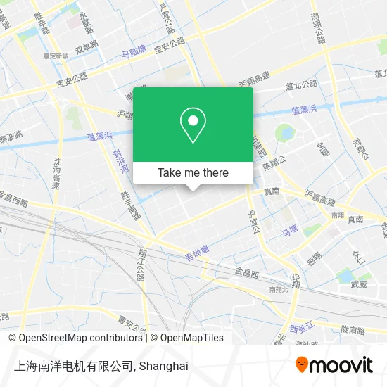 上海南洋电机有限公司 map