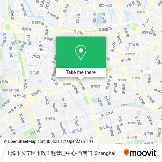 上海市长宁区市政工程管理中心-西南门 map