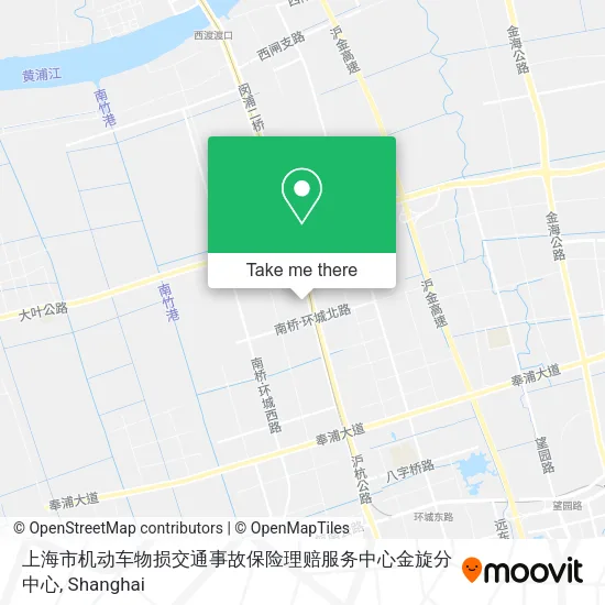 上海市机动车物损交通事故保险理赔服务中心金旋分中心 map
