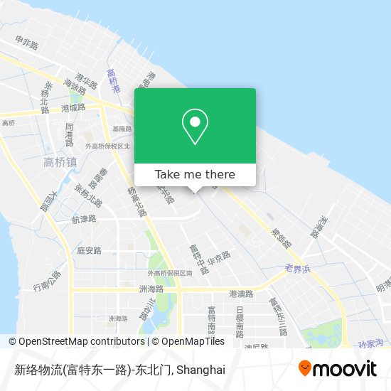 新络物流(富特东一路)-东北门 map