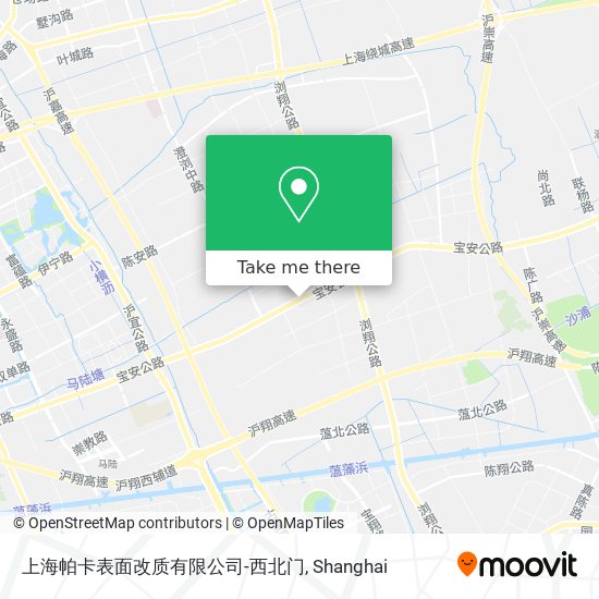 上海帕卡表面改质有限公司-西北门 map