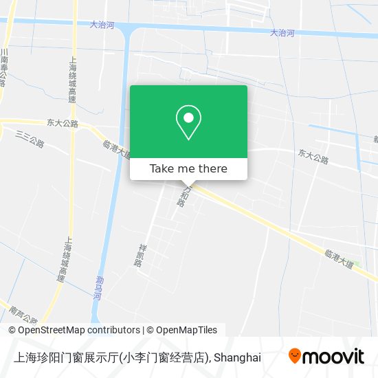 上海珍阳门窗展示厅(小李门窗经营店) map