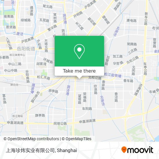 上海珍炜实业有限公司 map